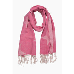 Fuchsia Large Star Scarfs