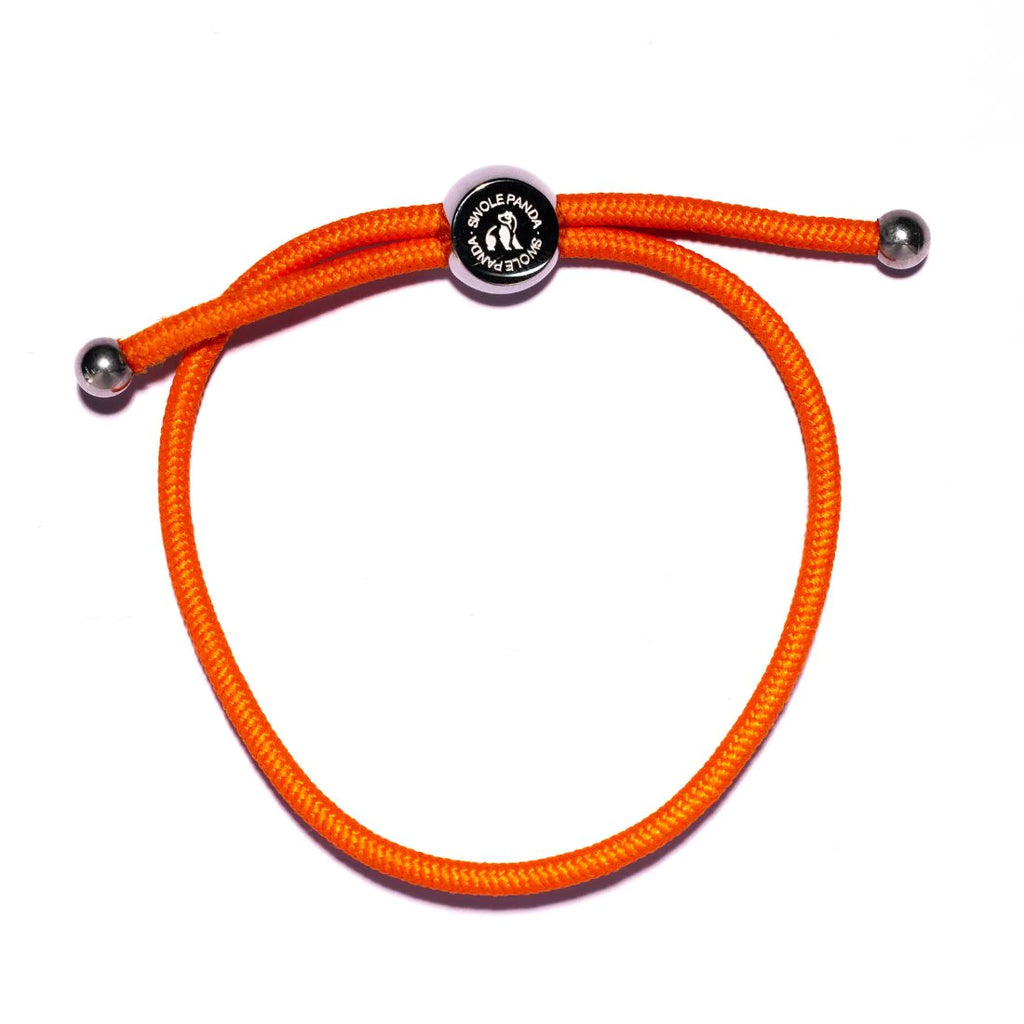 Woven Bracelet - small neon orange