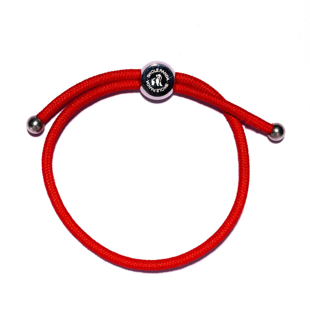 Woven Bracelet - small bright red