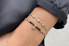 Gold star bracelet