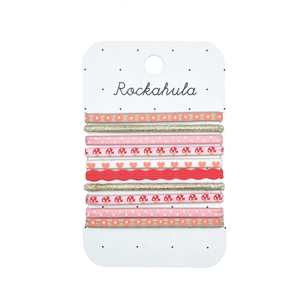 Little Toadstool elastic hair ties