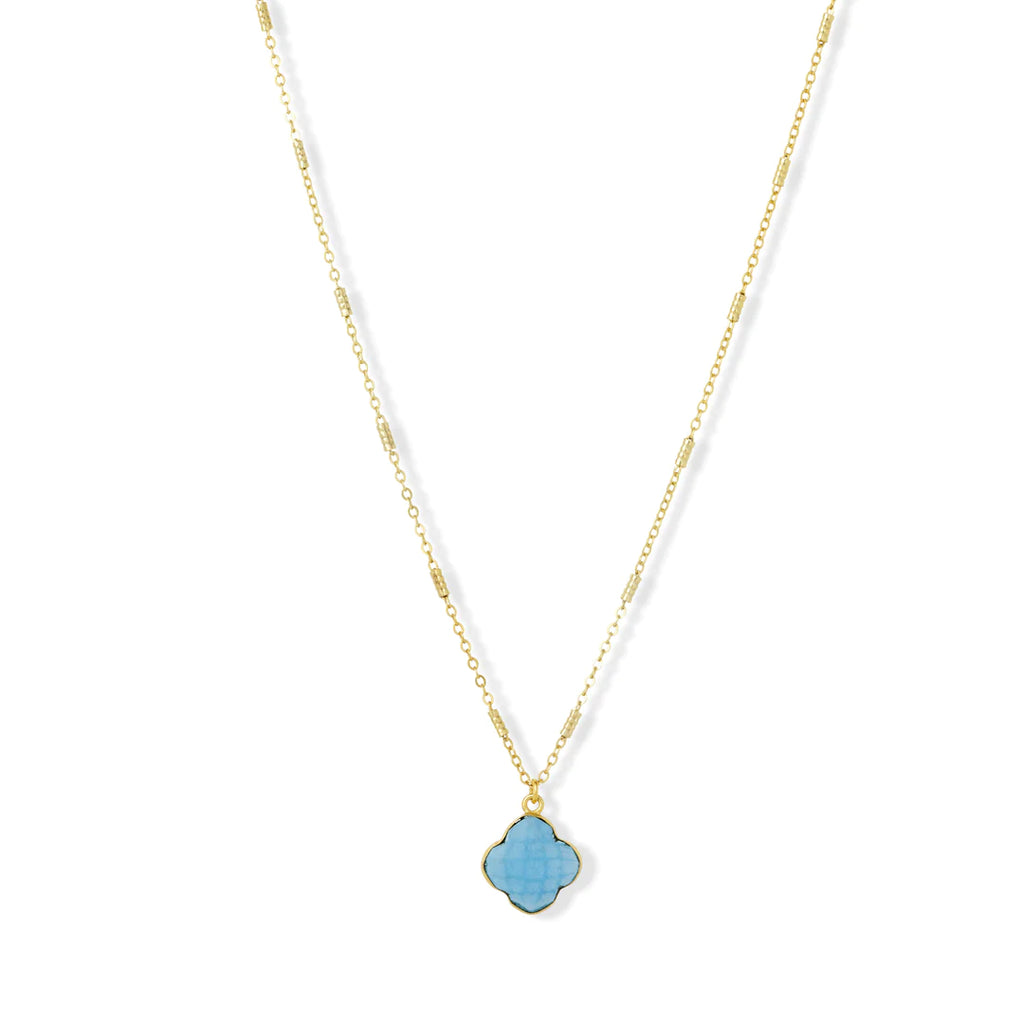 Clover Turquoise necklace – roostuk