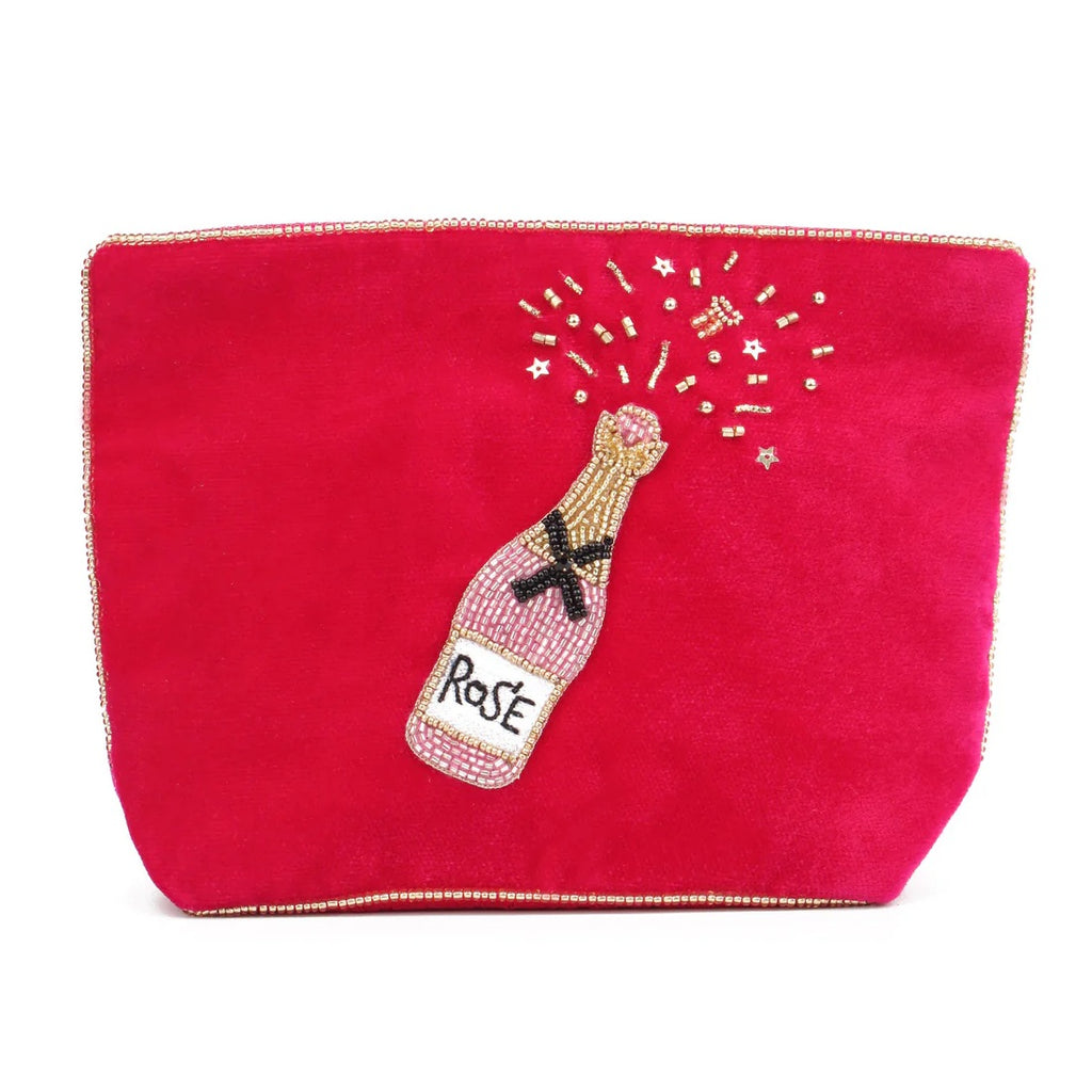 Pink Rose Medium Pouch