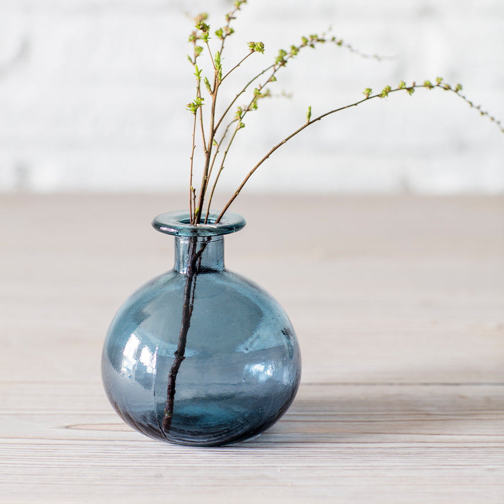 Ocean Blue bud vase
