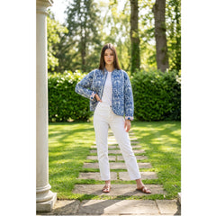 Blue reversable Summer Jacket