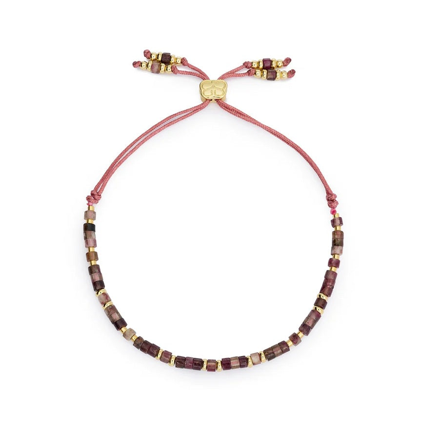 gold and tourmaline friendship Bracelet