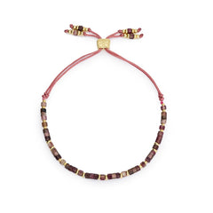 gold and tourmaline friendship Bracelet