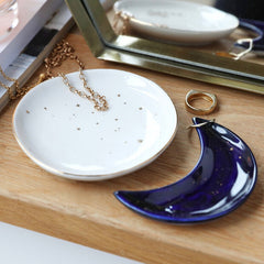 Nesting moon trinket dish set