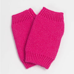 Bright Pink Wrist warmers