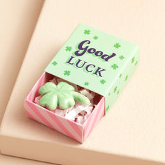 Tiny matchbox lucky charm