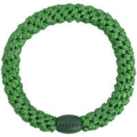 Emerald zest glitter hair tie