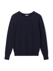 Navy star jumper