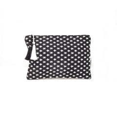 Black & White Star clutch