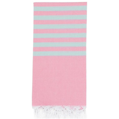 Ice / Baby Pink Hamam Towel