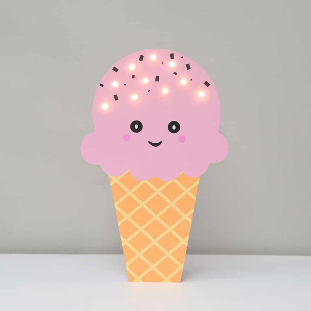 Light Up Pink Ice Cream
