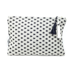 Black & White Star clutch